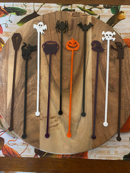 Halloween Swizzle Sticks - Stir Sticks